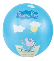 Happy people strandbal Peppa Pig 29 cm blauw - thumbnail