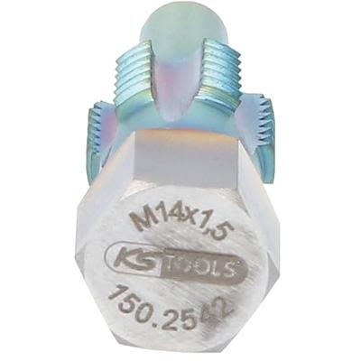 KS Tools 150.2542 150.2542 Schroefdraad natapper Metrisch M14 x 1.5 Speciaal gereedschapsstaal 1 stuk(s) KS Tools 150.2542 150.2542 Schroefdraad natapper Metrisch M14 x 1.5 Speciaal gereedschapsstaal 1 stuk(s)
