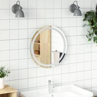 VidaXL Badkamerspiegel led rond 50 cm - thumbnail