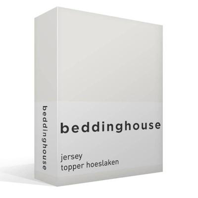 Beddinghouse Topdekhoeslaken Jersey Off White-70/80/90 x 200/210/220 cm