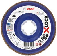 Bosch Accessoires Lamellenschijf X551 115mm G60 kunststof recht X-LOCK - 2608619812 - thumbnail