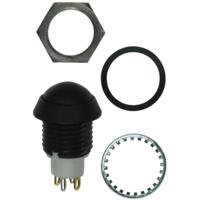 C & K Switches AP4D206TZBE Push button AP Series Druktoets 24 V/DC 1x uit/(aan) Groen IP67 1 stuk(s) Bulk - thumbnail