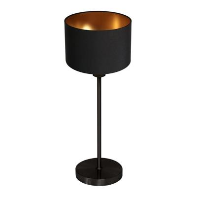 Steinhauer Zwarte tafellampNoor met zwarte kap - 4418ZW