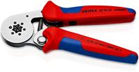 Knipex Zelfinstellende krimptang voor adereindhulzen | Zij-invoering | Meer-componentengrepen - 97 55 14 SB - thumbnail