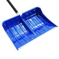 VidaXL Sneeuwschep 145 cm aluminium blauw - thumbnail