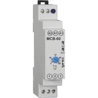 ENTES MCB-60 Tijdrelais Monofunctioneel 24 V/DC, 24 V/AC, 230 V/AC 1 stuk(s) Tijdsduur: 4 - 60 s 1x wisselcontact - thumbnail