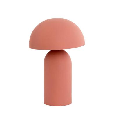 Light & Living Champignon tafellampTolima koraal roze - Ø 31cm - 1895079