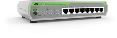 Allied Telesis AT-FS710/8-30 Schakelaar Laag 2 Snelle Ethernet Onbeheerd - 8 x 10/100TX - Interne PSU