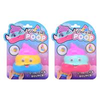 Johntoy Eenhoorn drol stuiterputty - thumbnail