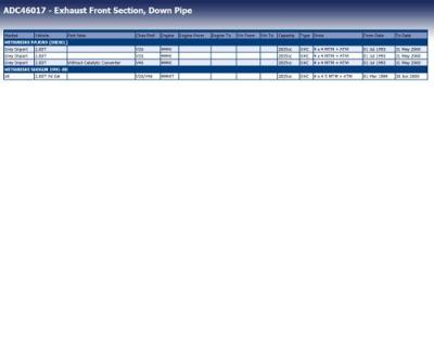 uitlaatpijp ADC46017