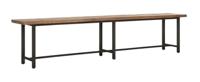 DTP Home Eetkamerbank 'Beam' Teakhout, 215cm, kleur Naturel - thumbnail