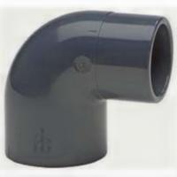 Verloop Knie 90° 50x40/50mm Mof/Spie - thumbnail