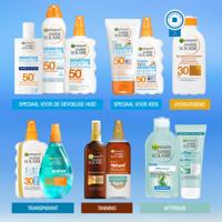 Garnier Ambre Solaire Sensitive Expert+ Beschermende Spray SPF50+ - 200ml - Zeer Hoge Bescherming - thumbnail