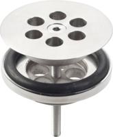 Clou Wash Me Plug Tbv Siliconen Waterstop RVS Geborsteld - thumbnail