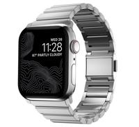 Nomad stainless steel Apple Watch 42mm / 44mm / 45mm / 49mm zilver - thumbnail