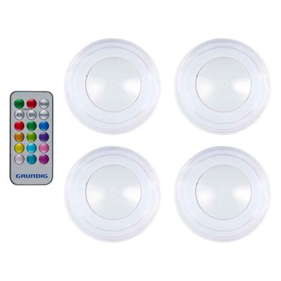 Kleurveranderende Draadloze Ledlamp, Set van 4