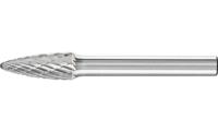 PFERD TOOLS 21000073 Freesstift Ronde boog Lengte 60 mm Afmeting, Ø 8 mm Werklengte 20 mm Schachtdiameter 6 mm - thumbnail