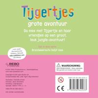 Rebo Publishers 3d voelboek - tijgertjes grote avontuur - thumbnail