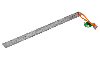 Bahco Meetlat | met Dyneema koord | roestvaststaal | metisch | 300 mm - TAHSR300-MM