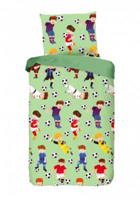 Good Morning Kinderdekbedovertrek GO 135x200 cm groen