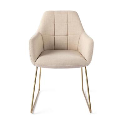 Jesper Home Noto eetkamerstoel Overnight Oats slide gold Jesper Home Noto eetkamerstoel Overnight Oats slide gold