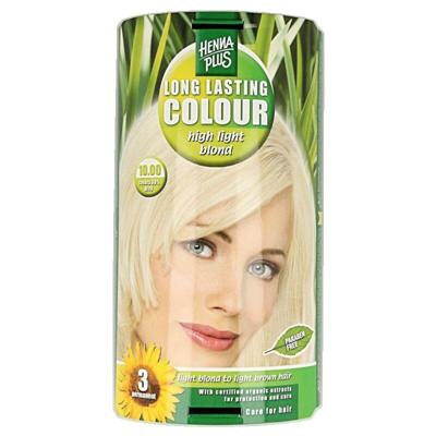 Hennaplus Long Lasting Colour 10.00 High Light Blond Hennaplus Long Lasting Colour 10.00 High Light Blond