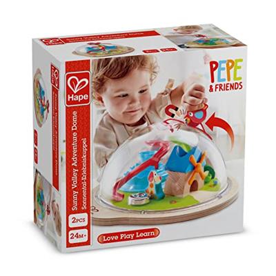 Hape bol met magnetisch doolhof sunney valley dome
