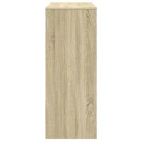 Bartafel met rekken 90x40x103,5 cm hout sonoma eikenkleur - thumbnail
