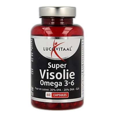 Lucovitaal Super visolie omega 3-6 60 Capsules Lucovitaal Super visolie omega 3-6 60 Capsules