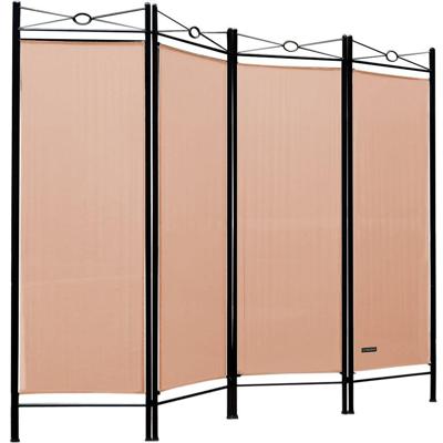 Kamerscherm Inklapbaar 180x163cm kleur Roze