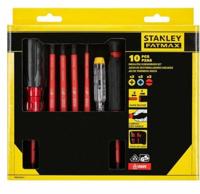 Stanley FATMAX Schroevendraaierset 10-delig | VDE Multi-bit - FMHT66426-0 - thumbnail