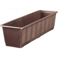 Balkonbak standaard bruin 60 cm - thumbnail