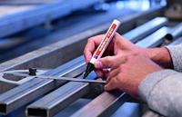 Quantore Viltstift edding lakmarker wit en zwart - thumbnail
