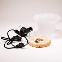 Himalaya Zoutsteen Vuurkorf met Ruwe Stukken 20-44 mm - thumbnail