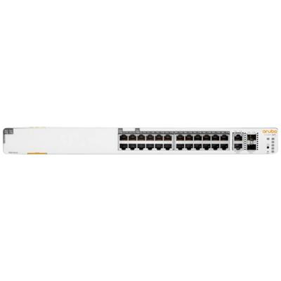 Aruba Instant On 1960 24-poorts Gb 20-poorts Class 4 PoE | 4-poorts Class 6 PoE Smart Switch (370W) - 24x 1G | 2x SFP+ | 2x 10GBase-T (JL807A #ABB)