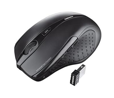 Cherry DW 5100 Desktopset Toetsenbord en Muis Draadloos Zwart - thumbnail
