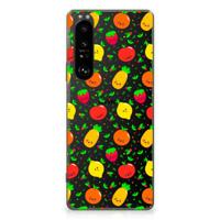 Sony Xperia 1 III | Siliconen Case | Fruits - thumbnail