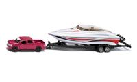 Siku ford f150 met motor boot 2568 - thumbnail