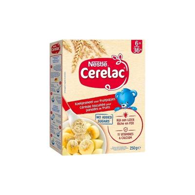Nestle Cerelac Granen Biscuitkruimeltjes Baby 6+ Maanden 250g