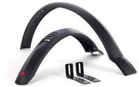 Hebie Spatbordset taipan mtb 20 inch 50 mm zwart - thumbnail