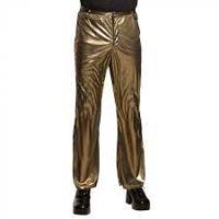 Disco broek goud - thumbnail