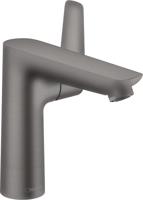 Hansgrohe Talis E ééngreeps wastafelmengkraan 150 met PopUp trekwaste, Brushed Black Chrome - thumbnail