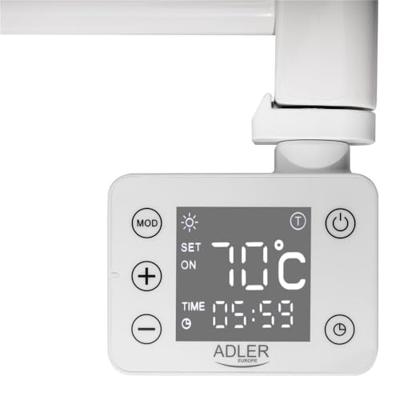Adler AD 7824 Elektrische badkamerverwarming LED wit