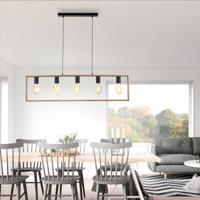 Just Light Landelijke hanglampFranky 5-lichts - 15653-18 - thumbnail