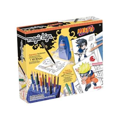 Magic Lign - LANSAY - Naruto Repro Box - 100 illustraties - Vanaf 7 jaar