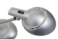 MAULstorm bureaulamp, LED, op voet, zilver - thumbnail