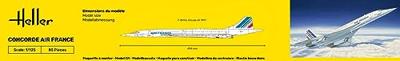Heller 56445 STARTER KIT Concorde Bouwpakket Schaal 1:125