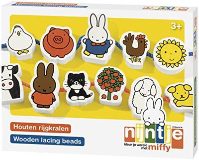 Bambolino Toys Nijntje rijgkralen boerderij
