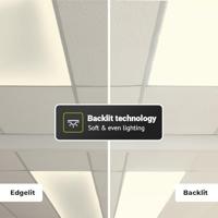 LED Paneel - 30x120 cm - 36 Watt - 4860lm (135lm/W) - 3000K warm wit - Boke Driver - Flikkervrij - UGR22 - 7 jaar garantie - thumbnail