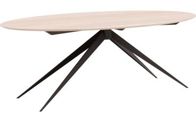 Goossens Excellent Eettafel Ferris, Ovaal 220 x 120 cm